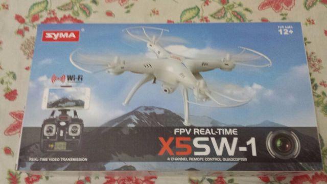 Drone Syma X5SW-1 Com Camera, Novo Lacrado na Caixa