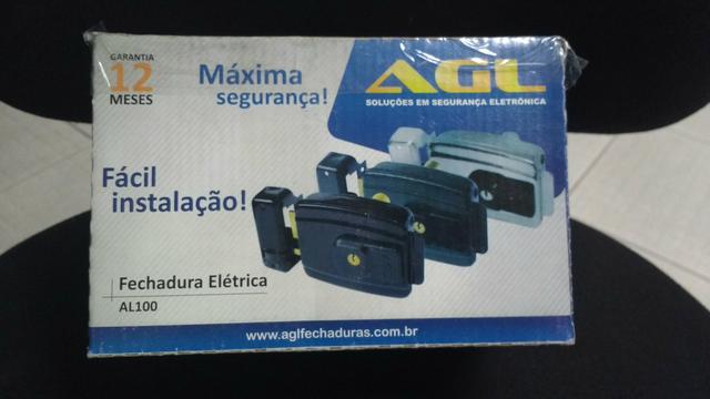 Fechadura elétrica AGL nova com nota 127w