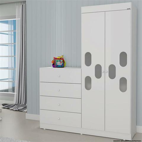 Guarda roupa cômoda meu bebe e berço