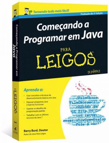Livro "Começando a Programar em Java para Leigos"