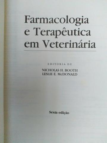 Livro de Farmacologia e Terapeutica Em Veterinaria, sexta