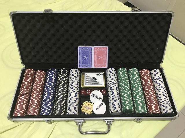 Maleta de Poker - 500 fichas