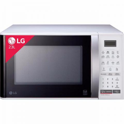 Micro-ondas LG MSR 23 litros Branco 15 Programas