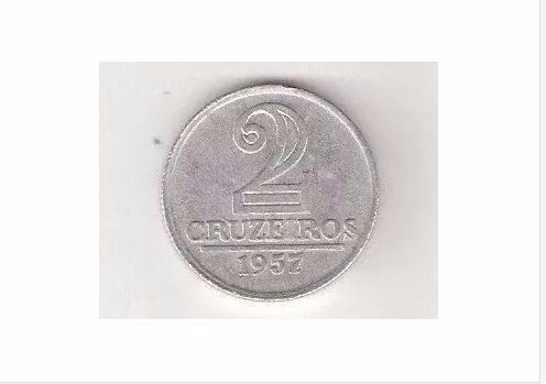 Moeda 2 Cruzeiros -  A  Serie Completa