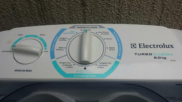 Máquina de lavar Electrolux 6.0 kg Turbo energia
