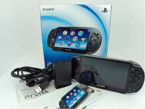 Ps Vita Com 2 Jogos,cartão De 16gb