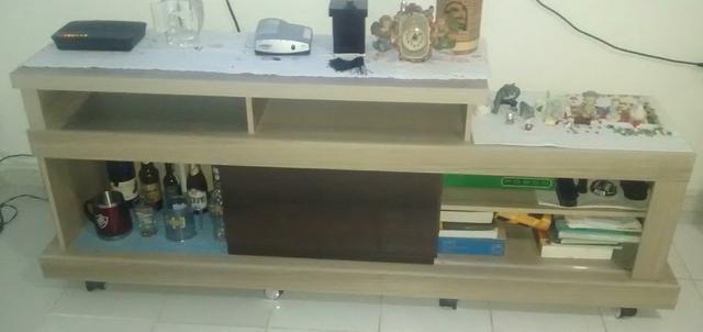 Rack Línea Dallas Capuccino MDP 150 cm Semi-Novo Barato!!!!