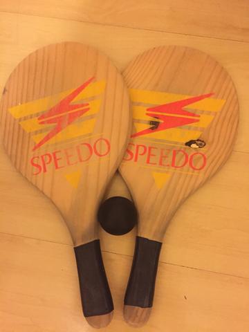Raquete para Frescobol Speedo com bolinha