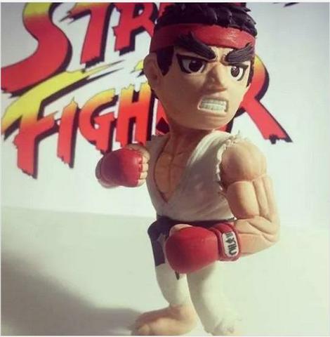 Ryu Street Fighter biscuit
