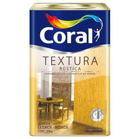 Textura Rústica Coral Impermeabilizante Latão 33Kg