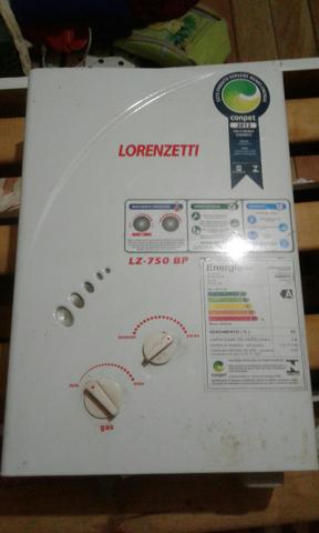Vendo aquecedor a Gaz lorenzetti