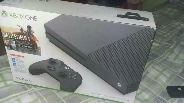 Xbox one s 4k cinza