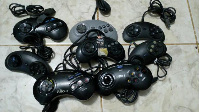 8 controles para mega drive