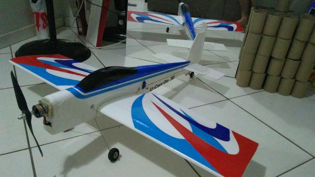 Aeromodelo/aeromodelismo, avião, modelo u-can-do 3D