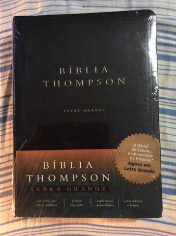 Bíblia thompson estudo letra grande