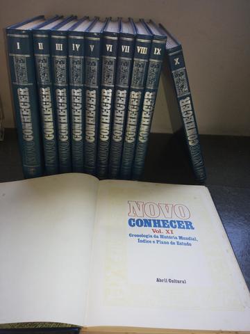 Coleção Novo Conhecer - 11 volumes - Editora Abril