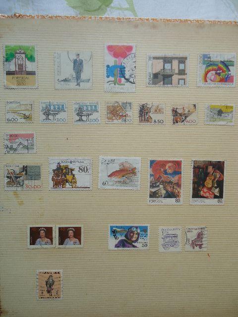 Coleção de selos Nacionais e internacionais