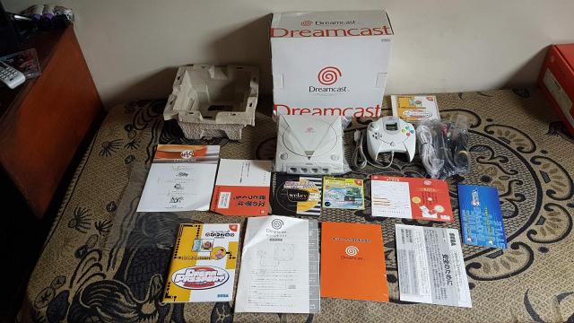 Dreamcast na caixa jap caixa branca