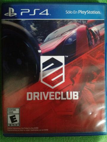 Driveclub ps4 seminovo!