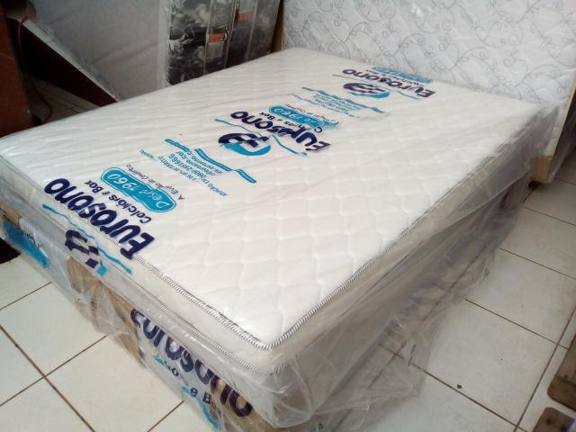 Isso mesmo Cama de mola ensacada Queen
