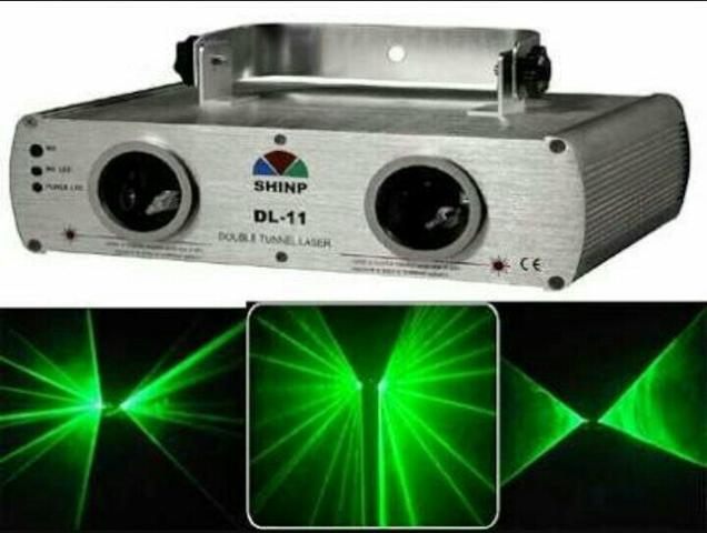 Laser verde, iluminação para DJ