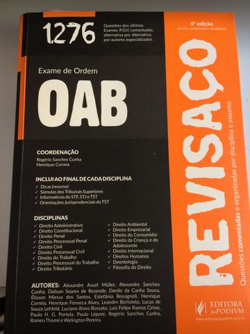 Livro de questões da OAB