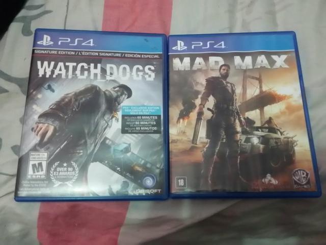 Mad max e Watch dogs