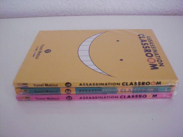 Manga Assassination Classroom - Vol. 01 Ao 03 - Ed. Panini o
