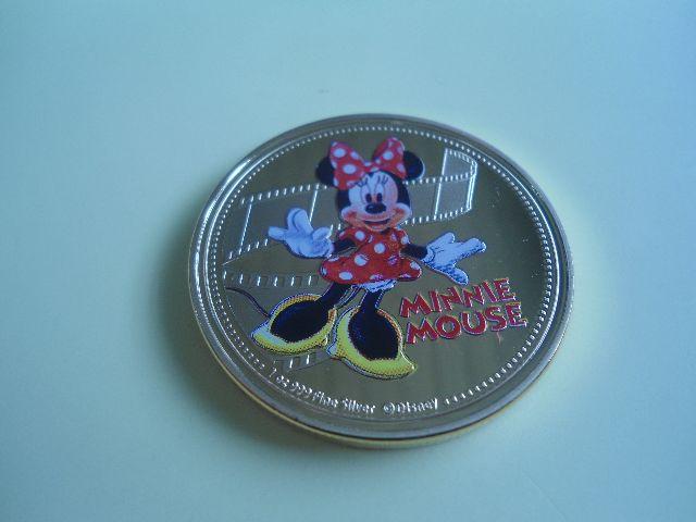 Moeda Comemorativa Disney Minnie Mouse