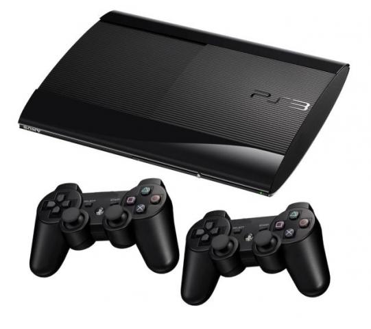 PlayStation 3 SuperSlim 250GB + 2 controles + 5 Jogos +