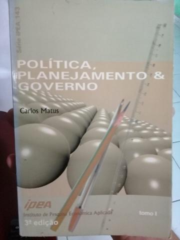 Política, Planejamento e Governo de Carlos Matus