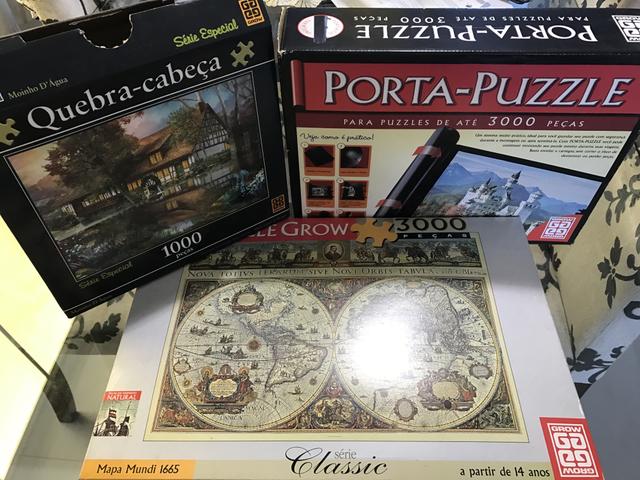 Puzzles e porta-puzzles