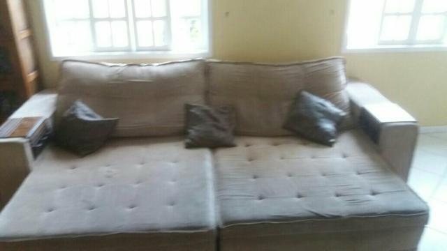 Sofá retrátil 4 lugares