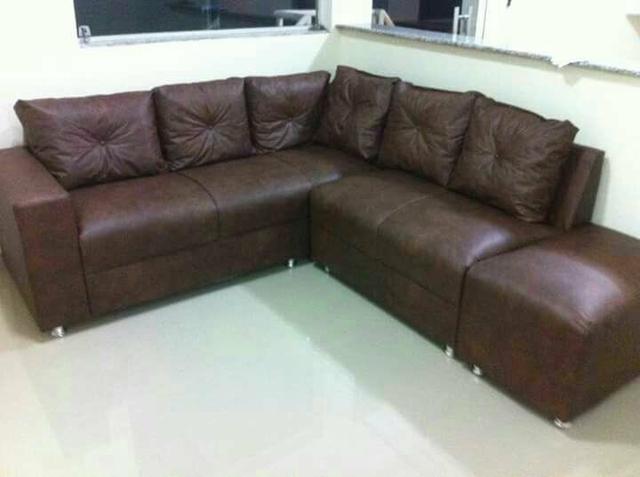 Sofas em courino novos com garantia