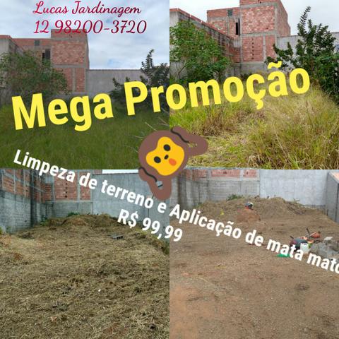 Super Promoção } Limpeza de Terreno e Aplicação de mata