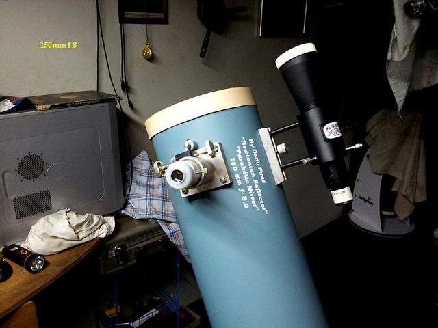 Telescópio 150mm Em F-8 Com Montagem Simples (dobsoniana)