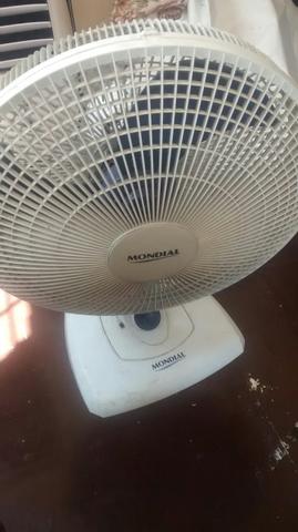 Ventilador Mondial grande queimou na energia