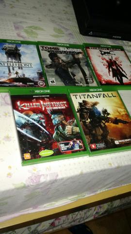 Xbox one + 6 jogos