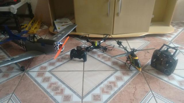 Aeromodelos drone helicoptero