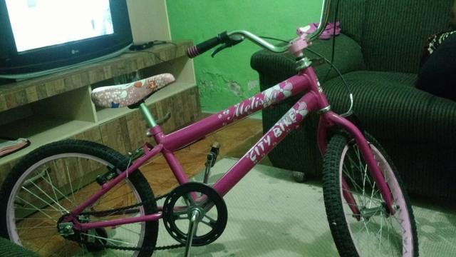 Bicicleta City bike rosa nova