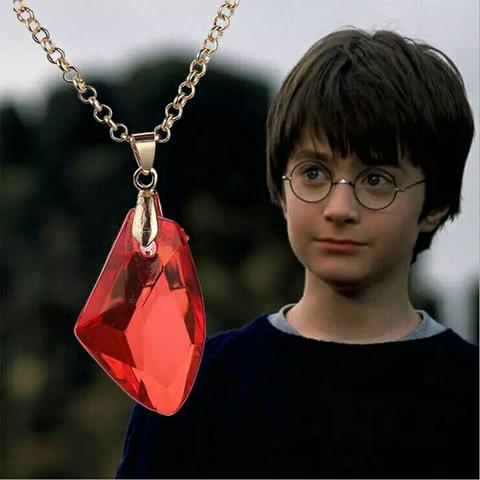 Colar Harry Potter pedra filosofal