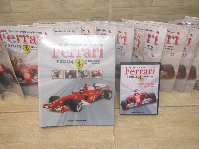 Coleção Ferrari F  de Michael Schumacher. Fascículos