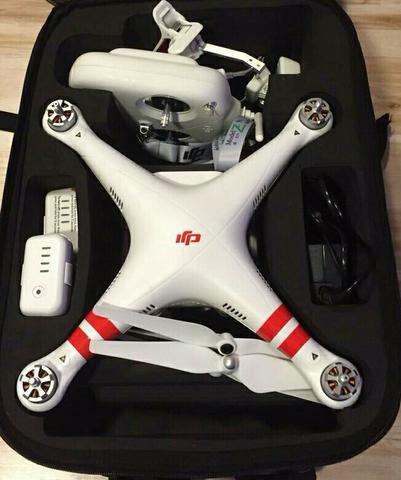 Drone phantom 2 vision com câmera gimbal carregador 2