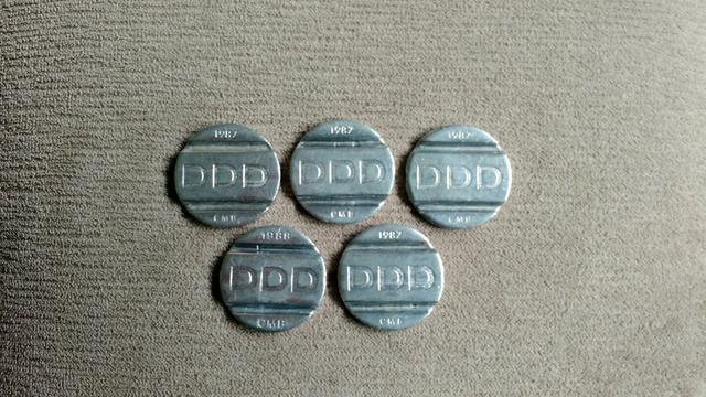 Fichas telefônica DDD