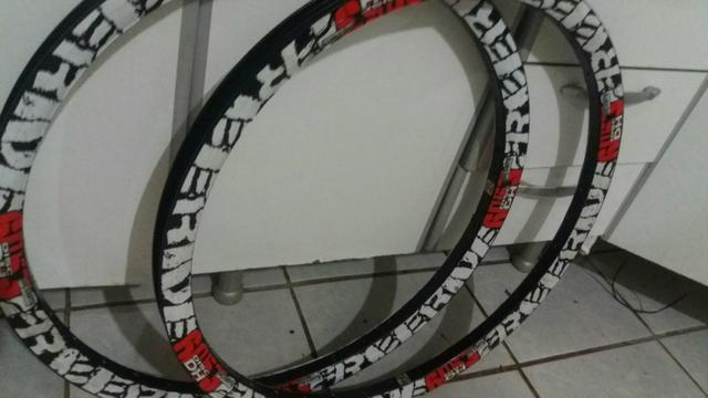 Folhas freerider MTB