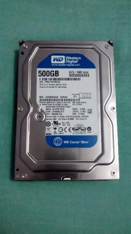 Hd Para PC Wd Blue 500gb rpm Wdaakx Desktop Sata