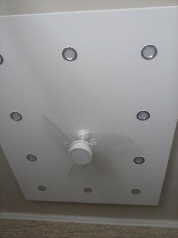 Instalação de ventiladores e luminárias em geral