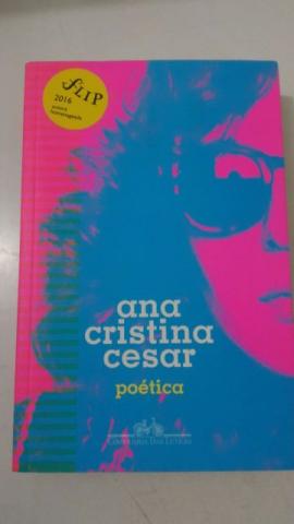 Livro Poética de Ana Cristina Cesar