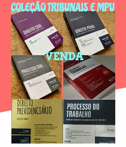 Livros de Direito- Coleção Tribunais e Mpu