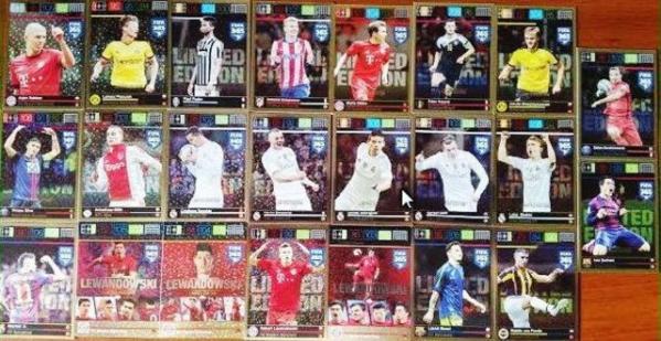 Lote Com 16 Card Limited Edition FIFA 